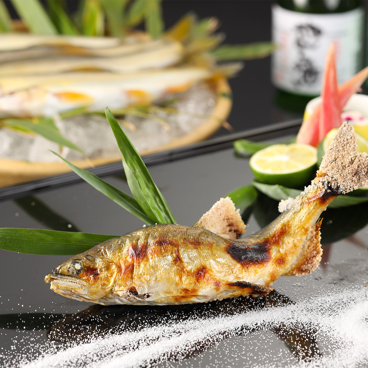 【下呂温泉　水明館】　岐阜の夏の風物詩　「鮎」